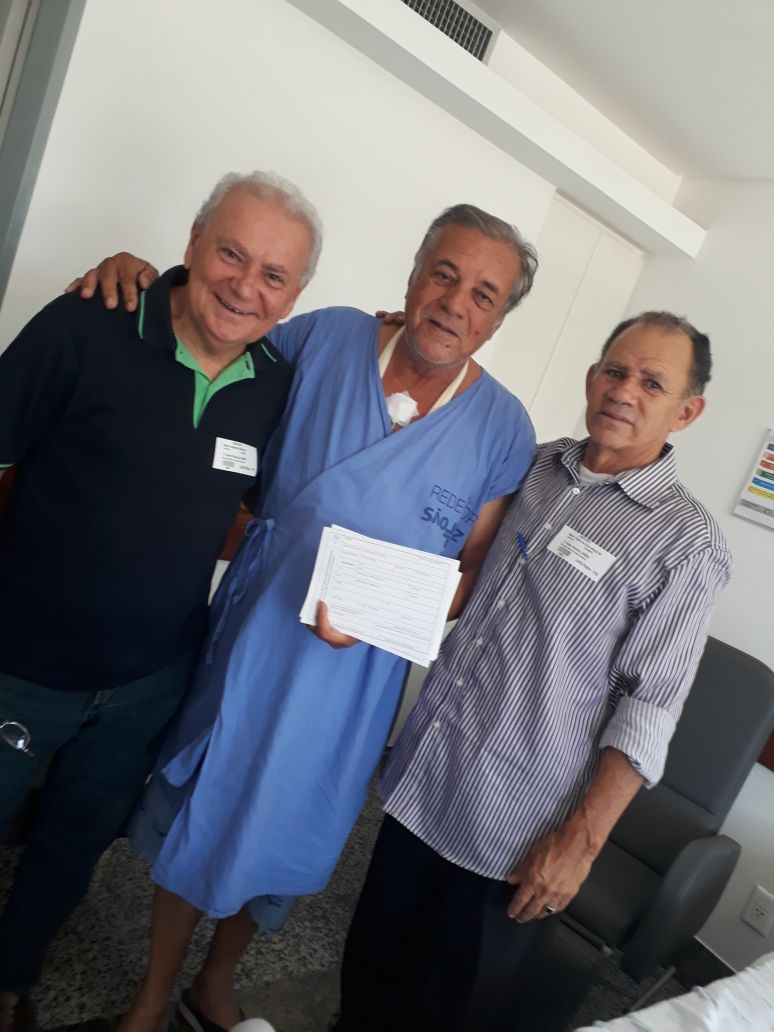 Adalberto Monteiro, Zé Edmar e Gilson Araújo