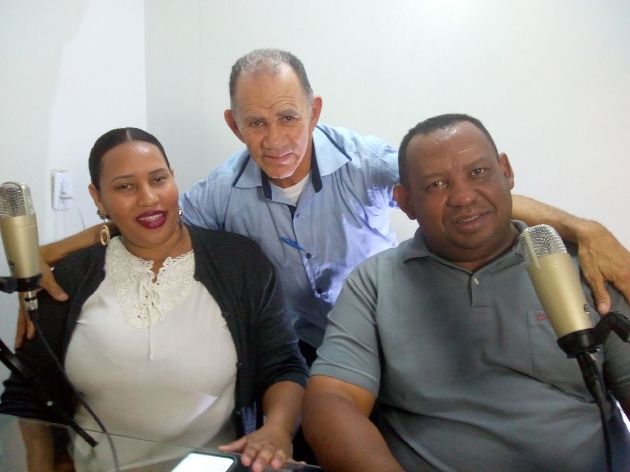 Erika, Gilson Araújo e Ribamar do Recanto