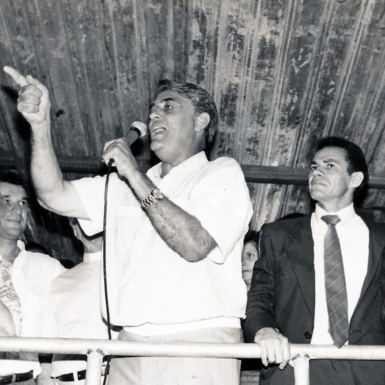 Gilson Araújo e seu grande amigo o Governador Joaquim Domingos Roriz