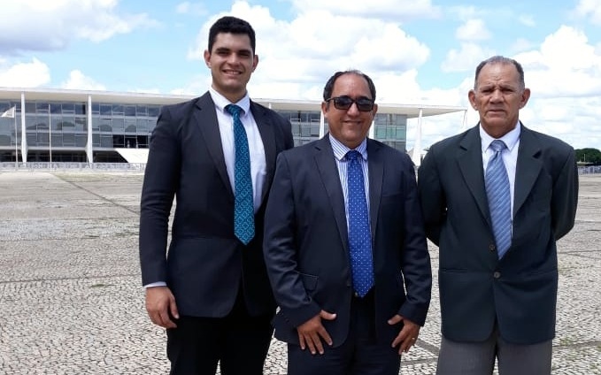 Encontro com amigos em Brasília ‘Gilson Araújo e Tenente Cláudio Souza’