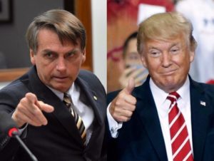 Presidente Jair Bolsonaro e Donald Trump