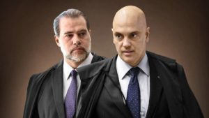 Dias Toffoli e Alexandre de Moraes