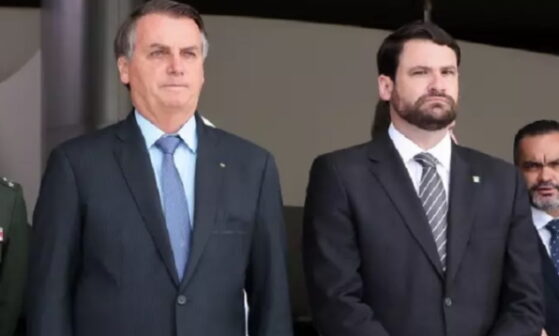 Presidente Bolsonaro e Fernando Moura