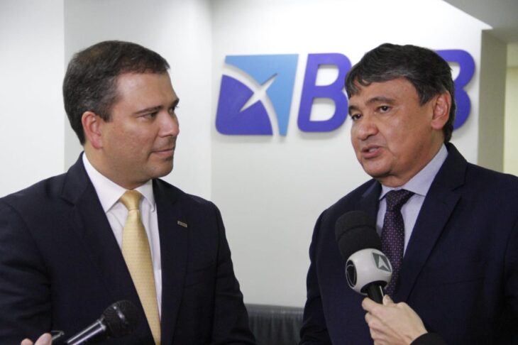 Presidente do BRB paulo Henrique Campos e Governador do Piauí Wellington Dias 