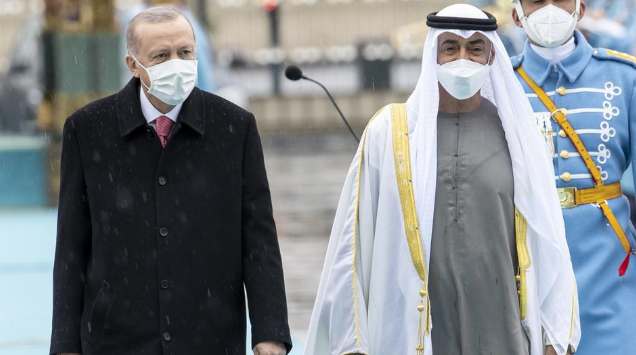 A visita do príncipe herdeiro será sua primeira visita oficial à Turquia desde 2012 e o primeiro encontro de alto nível entre os Emirados Árabes Unidos e a Turquia nos últimos anos.