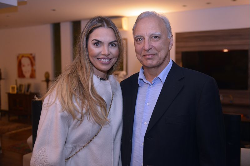 Empresário Luis Felipe Belmonte e sua mulher, a deputada Paula Belmonte (Cidadania/DF)