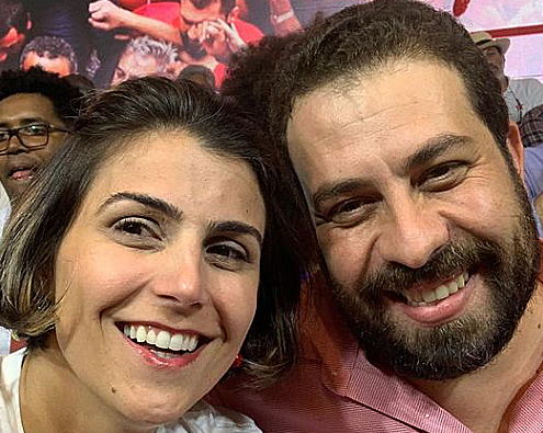 Guilherme Boulos & Manuela D’Ávila.