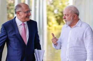 Presidente Lula e Vice-pesidente Geraldo Alckmin.