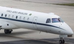 Jatinho executivo da Força Aérea Brasileira (FAB), usado no transporte de autoridades.