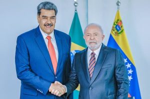 Lula e o ditador venezuelano Nicolás Maduro