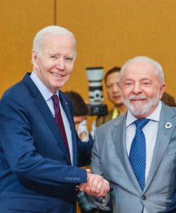 Presidente Lula e Joe Biden