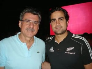 Romero Jucá Filho e seu filho Rodrigo Jucá