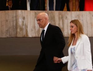 Viviane Barci de Moraes e seu esposo Alexandre de Moraes, na lista de sancionados da Lei Global Magnitsky.