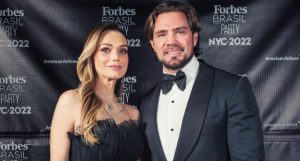 Dono do Banco Master, Daniel Vorcaro e sua esposa Martha Graeff.