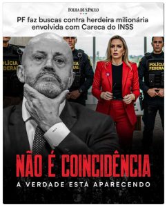 Roberta Luchsinger, amiga de Lulinha e intermediária na relação com o “Careca do INSS”