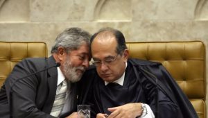 O Ministro do STF Gilmar Mendes e Lula