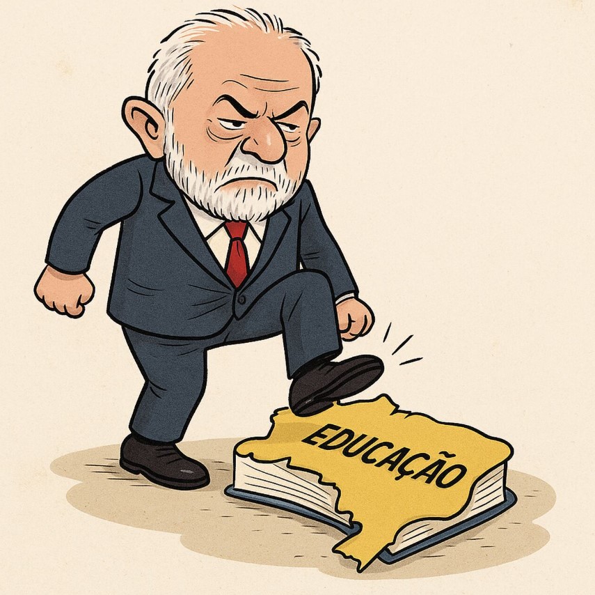 "ex-presidiário" e presidente Lula (PT)