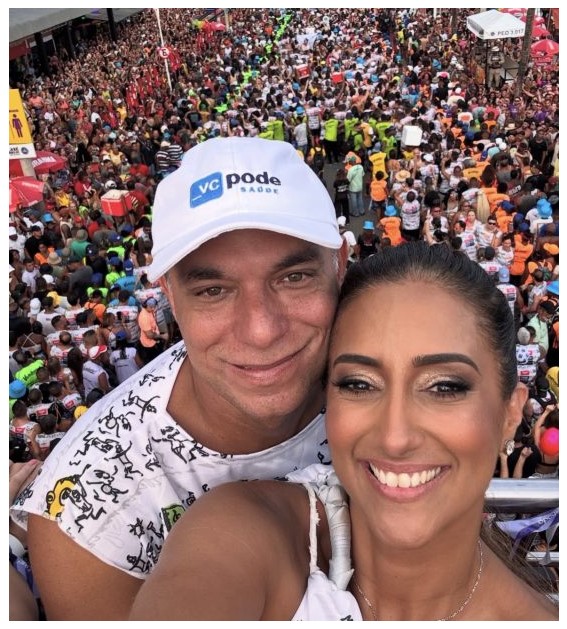 Ex-esposa de José Roberto Arruda, Flavia Péres e seu marido Augusto Ferreira Lima, ex-sócio e ex-CEO do Banco Master.