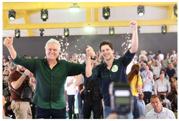 Instituto Paraná Pesquisa mostra Daniel Vilela à frente nas intenções de voto para o governo de Goiás em 2026, com menor índice de rejeição entre os candidatos.