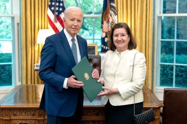 Joe Biden e Maria Luiza Viotti