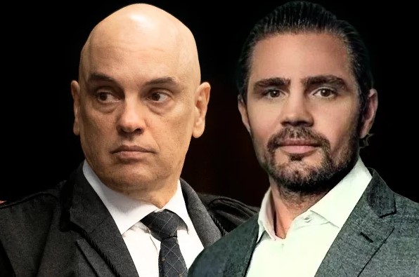 Daniel Vorcaro e Alexandre de Moraes