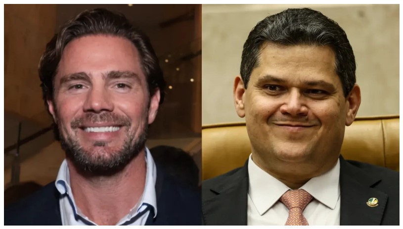 Daniel Vorcaro e Davi Alcolumbre
